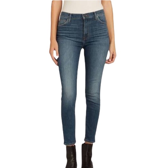 HUDSON Blair High-Rise Super Skinny Ankle Jeans NWT